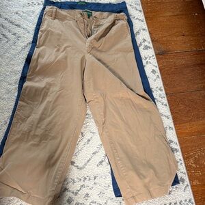2 pairs J Crew nwot Women’s Tan and blue chino Pants